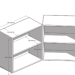 BLANCO DOUBLE CUPBOARD