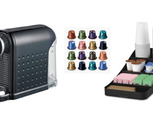 NESPRESSO MACHINE WITH PODS