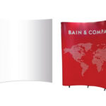 CURVED EXHIBITION WALL