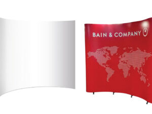 CURVED EXHIBITION WALL