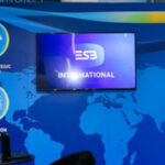 WALL MOUNT TV WITH COREX CLADDING AND GRAPHICS