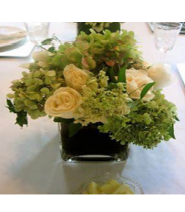 ROSES REEN HYDRANGEA BABIES BREATH